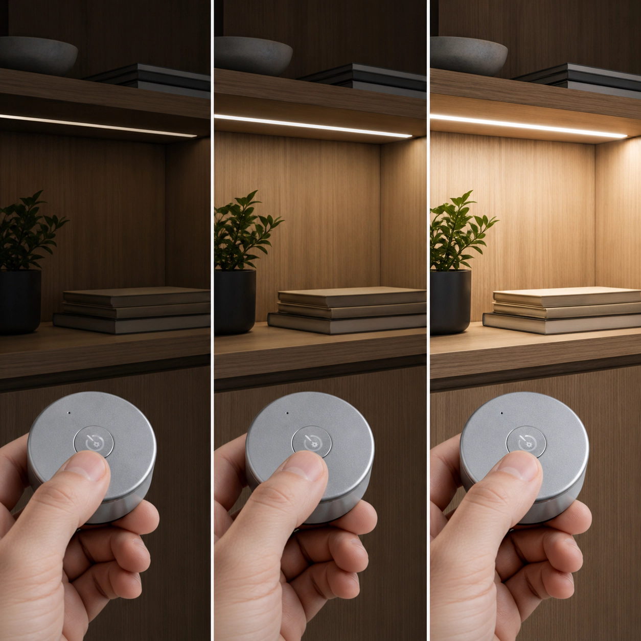 Plynulé stmívání LED pásku ovladačem dimLED bez blikání